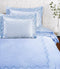 Petersburg King Size 250 TC Cotton Embroidery Bedsheet Set with 2 Pillow Covers by Florida